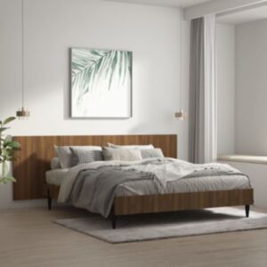 Pood24 voodipeats, pruun tamm, 240 x 1,5 x 80 cm, tehispuit