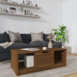 Pood24 kohvilaud, pruun tamm, 102 x 50 x 36 cm, tehispuit