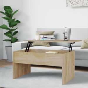 Pood24 kohvilaud, Sonoma tamm, 80x50,5x41,5 cm, tehispuit