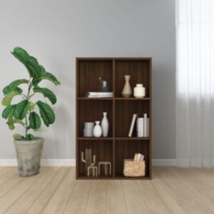 Pood24 книжный шкаф/буфет, коричневый дуб, 66 x 30 x 98 см, искусственное дерево