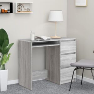 Pood24 kirjutuslaud, hall Sonoma tamm, 90 x 45 x 76 cm, tehispuit