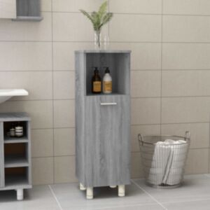 Pood24 vannitoakapp, hall Sonoma tamm, 30 x 30 x 95 cm, tehispuit
