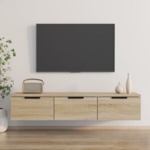 Pood24 навесной шкаф, дуб сонома, 102x30x20 см, искусственное дерево