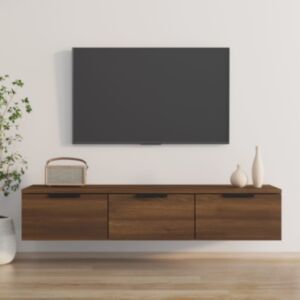 Pood24 навесной шкаф, дуб коричневый, 102x30x20 см, искусственное дерево