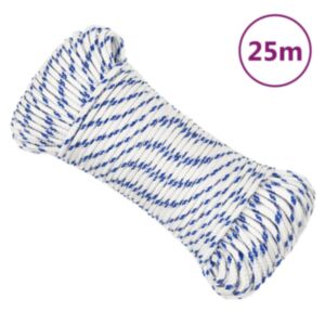 Pood24 paadiköis, valge, 5 mm, 25 m, polüpropüleen