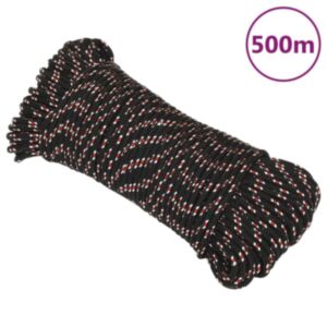 Pood24 paadiköis, must, 5 mm, 500 m, polüpropüleen