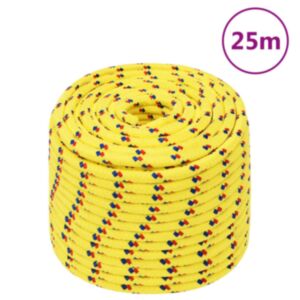 Pood24 paadiköis, kollane, 14 mm, 25 m, polüpropüleen