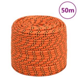 Pood24 paadiköis, oranž, 10 mm, 50 m, polüpropüleen
