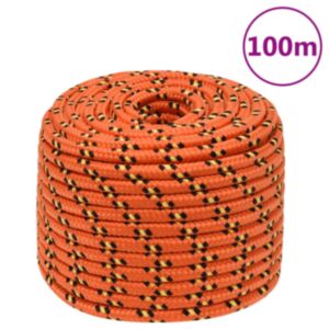 Pood24 paadiköis, oranž, 12 mm, 100 m, polüpropüleen