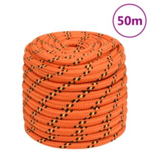 Pood24 paadiköis, oranž, 16 mm, 50 m, polüpropüleen