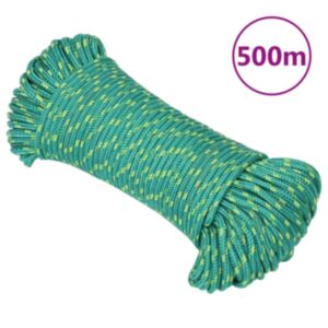 Лодочный канат Pood24, зеленый, 3 мм, 500 мм, полипропилен