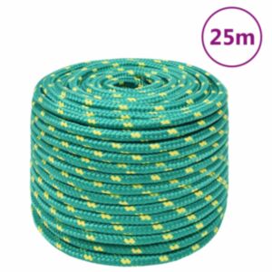 Pood24 paadiköis, roheline, 12 mm, 25 m, polüpropüleen