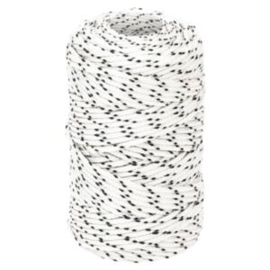Pood24 punutud paadiköis, valge, 2 mm x 500 m polüester
