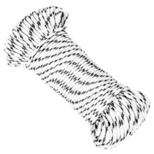 Pood24 punutud paadiköis, valge, 3 mm x 250 m polüester