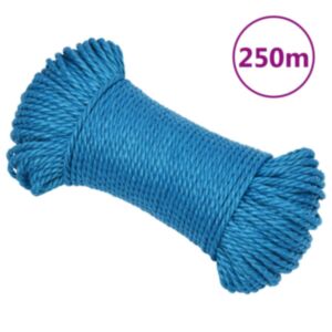 Pood24 töököis, sinine, 6 mm, 250 m, polüpropüleen