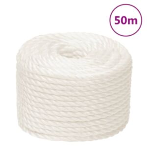 Pood24 töököis, valge, 12 mm, 50 m, polüpropüleen
