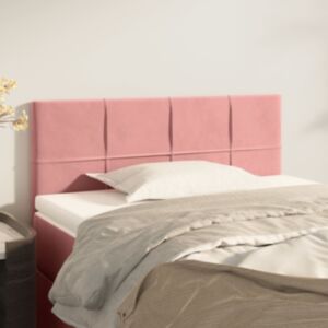 Pood24 voodipeats, roosa, 90x5x78/88 cm, samet