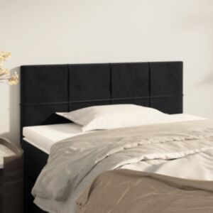 Pood24 voodipeats, must, 100x5x78/88 cm, samet