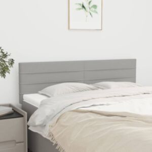 Pood24 voodipeatsid 2 tk, helehall, 72x5x78/88 cm, kangas