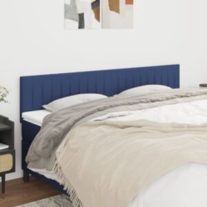 Pood24 voodipeatsid 2 tk, sinine, 90x5x78/88 cm, kangas