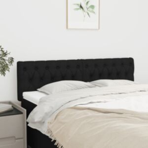 Pood24 voodipeatsid 2 tk, must, 72x7x78/88 cm, kangas