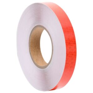 Pood24 helkurteip, punane, 2,5 cmx50 m, PVC
