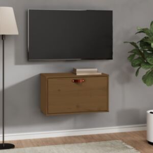 Pood24 навесной шкаф, медово-коричневый, 60 x 30 x 35 см, дерево сосна