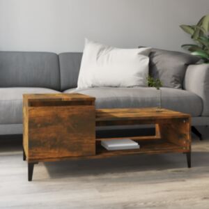 Pood24 kohvilaud, suitsutatud tamm, 100 x 50 x 45 cm, tehispuit