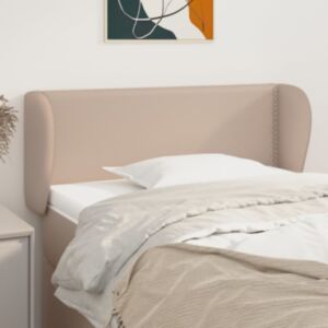 Pood24 voodipeats servadega, cappuccino, 103x23x78/88 cm, kunstnahk