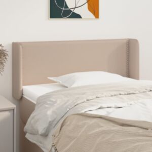 Pood24 voodipeats servadega, cappuccino, 103x16x78/88 cm, kunstnahk