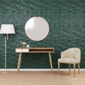 Pood24 seinapaneelid 48 tk, roheline, 50 x 50 cm, EPS 12 m², teemant