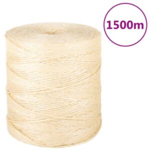 Pood24 nöör, 100% sisal 2 mm, 1500 m
