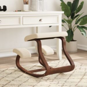 Pood24 põlvitustool, kreemjas, 48 x 71 x 51 cm, kasevineer