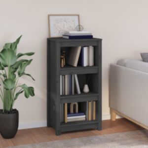 Книжный шкаф Pood24, серый, 50 x 35 x 97 см, сосна