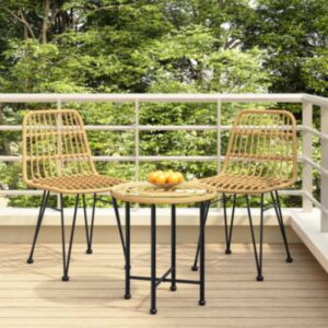 Pood24 aiatoolid, 2 tk, 48 x 62 x 84 cm, PE-rotang