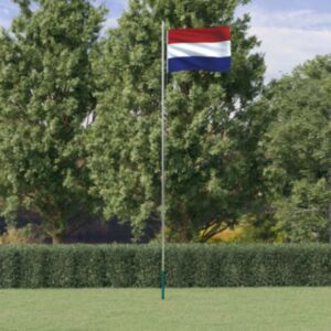 Pood24 Hollandi lipp ja lipumast, 6,23 m, alumiinium