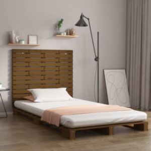 Pood24 seinale kinnitatav voodipeats, meepruun, 106x3x91,5 cm