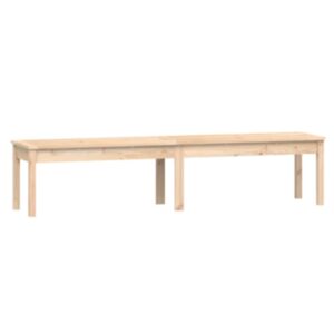 Pood24 2-kohaline aiapink, 203,5x44x45 cm, männipuit
