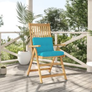 Pood24 euro base диванная подушка, бирюзовый, 50x40x12 см, ткань