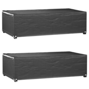 Pood24 aiamööblikatted,2 tk, 8 aasaga, 125 x 70 x 35 cm, ristkülik