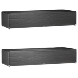 Pood24 päevitustooli katted 2 tk, 12 aasaga, 205x75x40 cm, polüetüleen