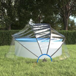 Pood24 basseinikuppel, ümar, 315 x 158 cm, PVC