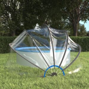 Pood24 basseinikuppel, ümar, 406 x 203 cm, PVC
