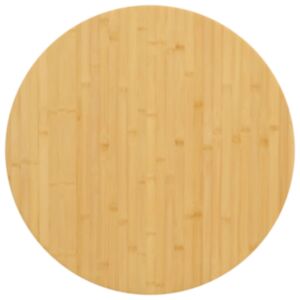 Столешница Pood24 Ø90x4 см из бамбука
