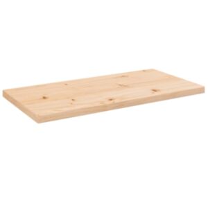Pood24 lauaplaat, 80 x 40 x 2,5 cm, männipuit, ristkülik
