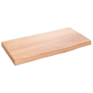Pood24 seinariiul, helepruun, 40 x 20 x 2 cm, töödeldud tammepuit