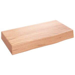 Pood24 seinariiul, helepruun, 40 x 20 x 6 cm, töödeldud tammepuit