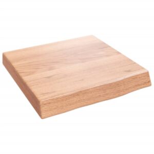 Pood24 seinariiul, helepruun, 40 x 40 x (2-6) cm, töödeldud tammepuit