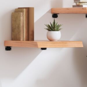 Pood24 seinariiul, helepruun, 40x60x(2-6) cm, töödeldud tammepuit