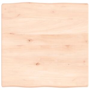 Pood24 lauaplaat, 60 x 60 x (2-4) cm, täispuit, naturaalsed servad